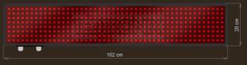 LED Grafische display XTG20-106-ZX   48x8=384px  102cm x 20cm