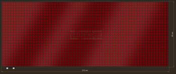 LED Grafische display XTG20-513-ZX   104x40=4160px  215cm x 85cm