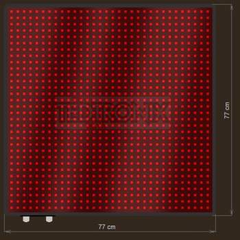 LED Grafische display XTG23-404-ZX   32x32=1024px  77cm x 77cm