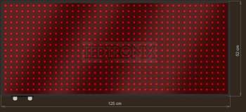 LED Grafische display XTG30-205-ZX   40x16=640px  125cm x 52cm